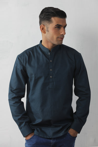 Ocean Blue Polo Shirt